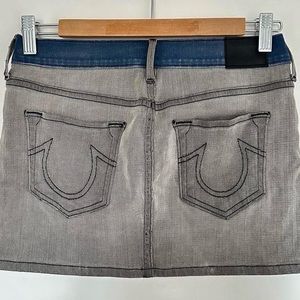 True Religion mini skirt